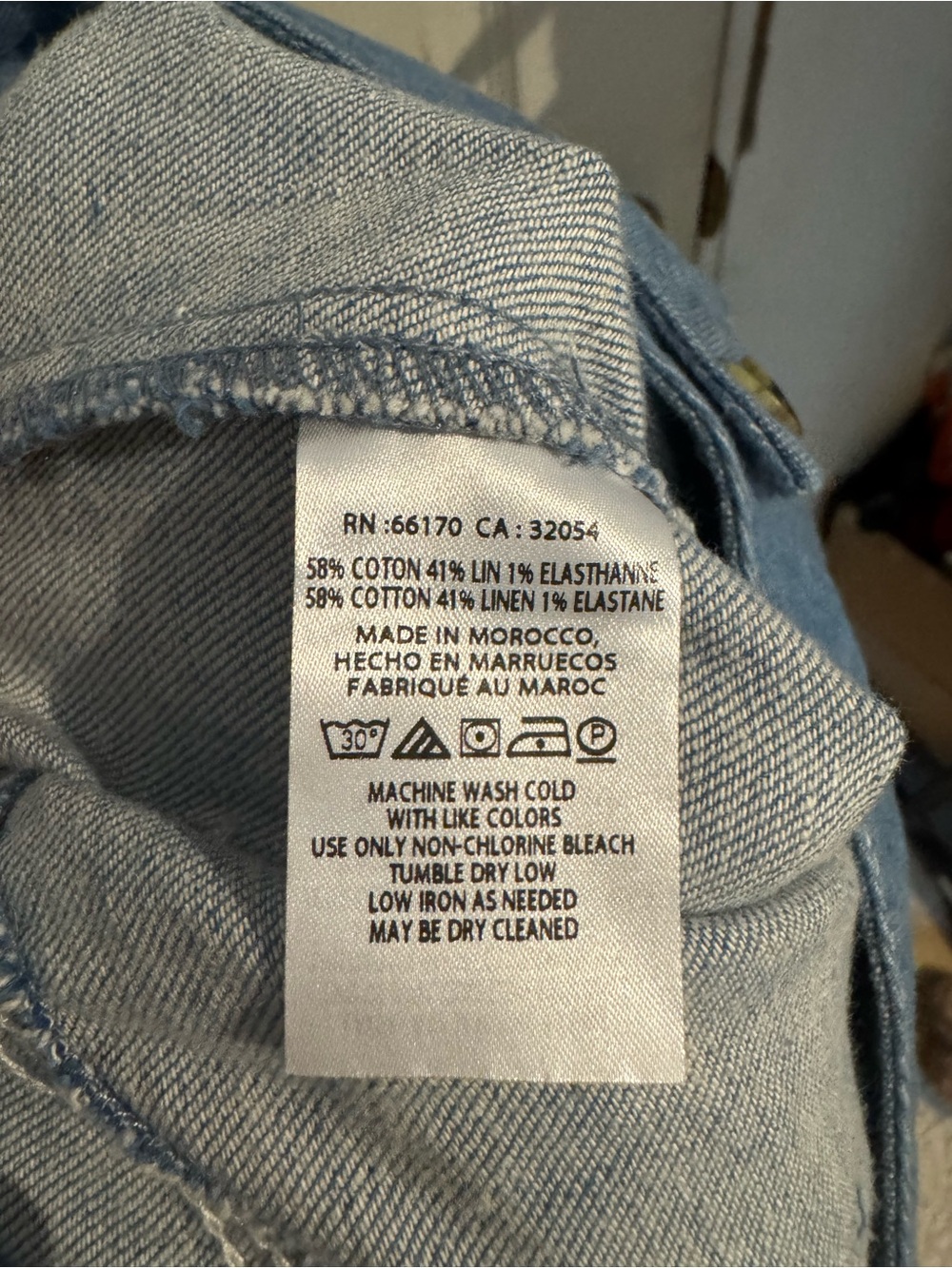 Pilcro High-Rise Wide-Leg Trouser Jeans Size 28 - Picture 12 of 16